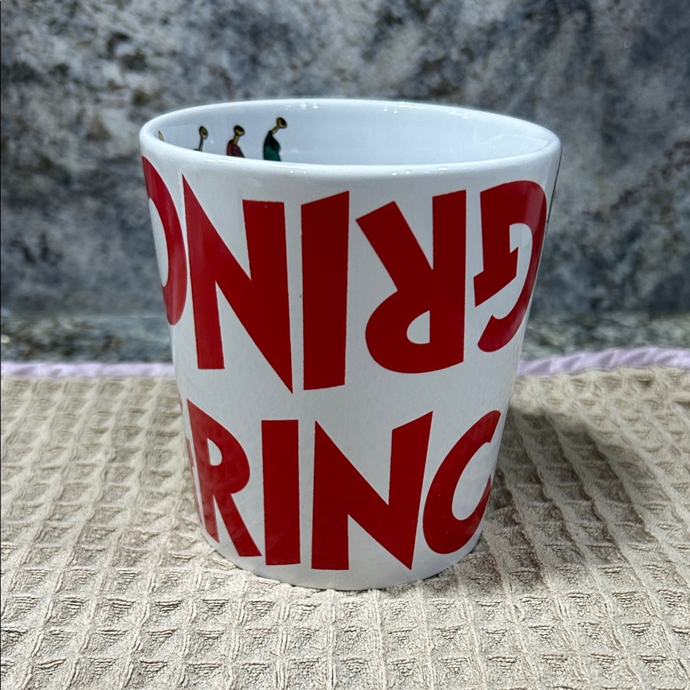 NWT Dr. Seuss The Grinch Ceramic Mug – “GRINCH!” - Picture 3 of 4